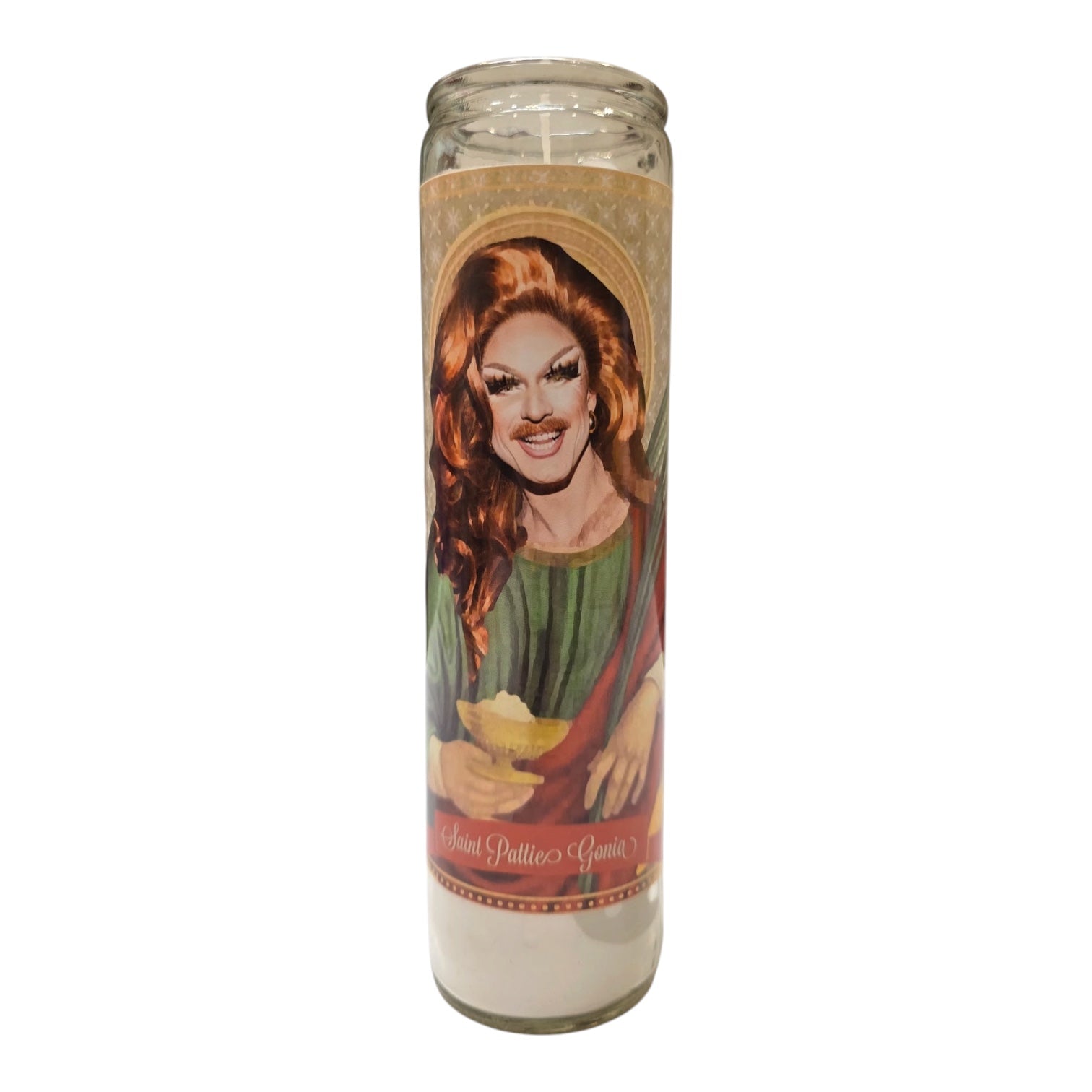 Pattie Gonia Devotional Prayer Saint Candle