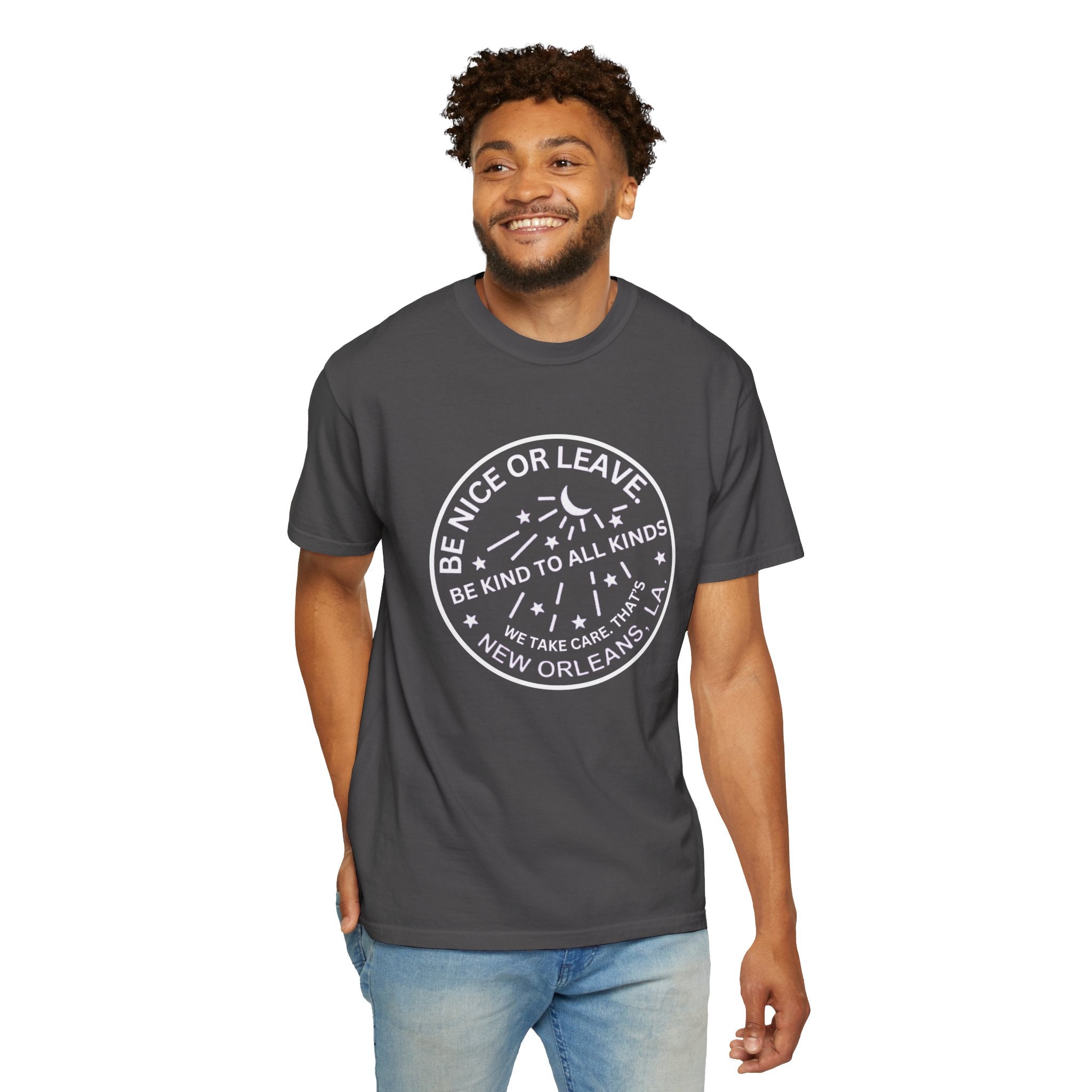 Be Kind to All Kinds New Orleans Vintage Graphic T-Shirt