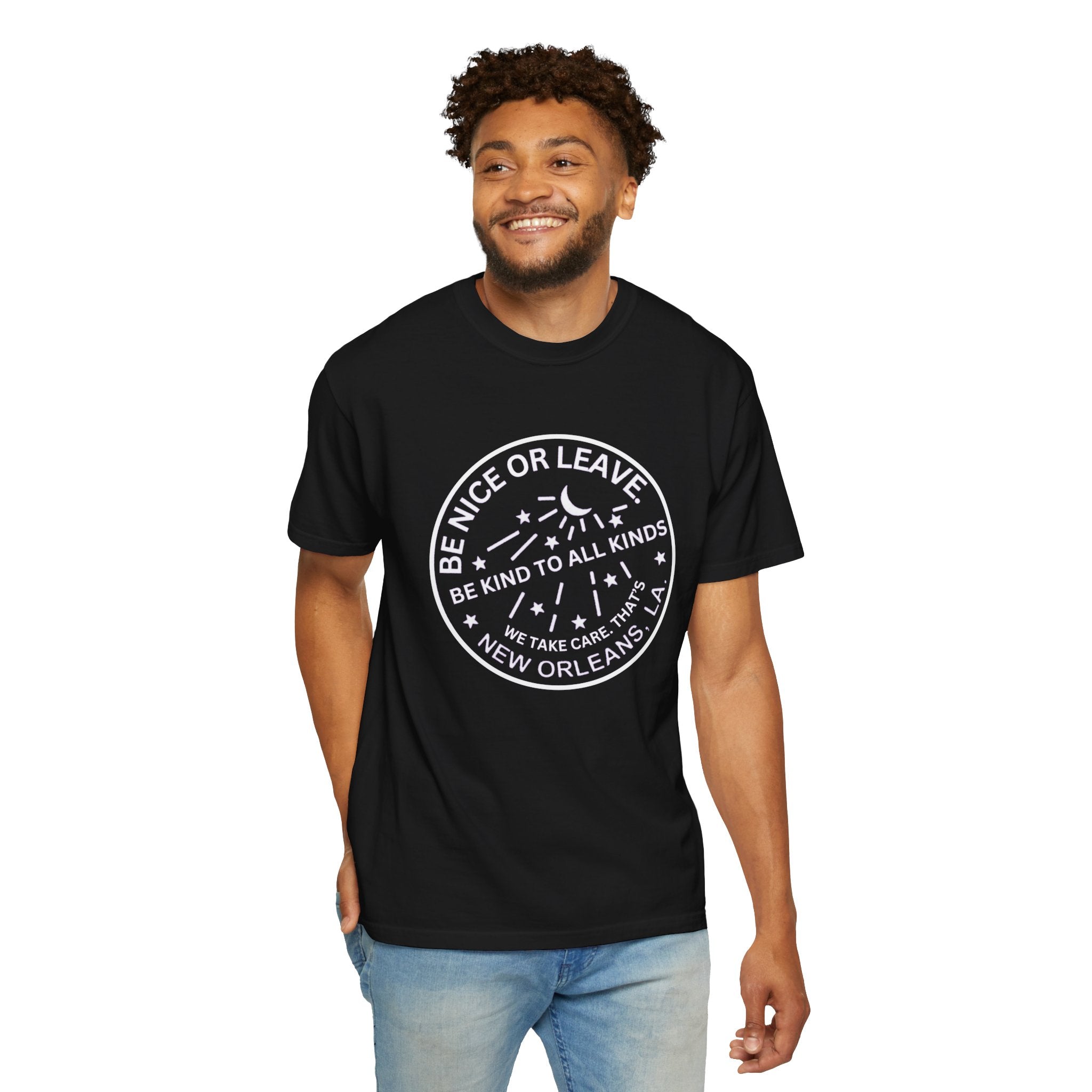 Be Kind to All Kinds New Orleans Vintage Graphic T-Shirt