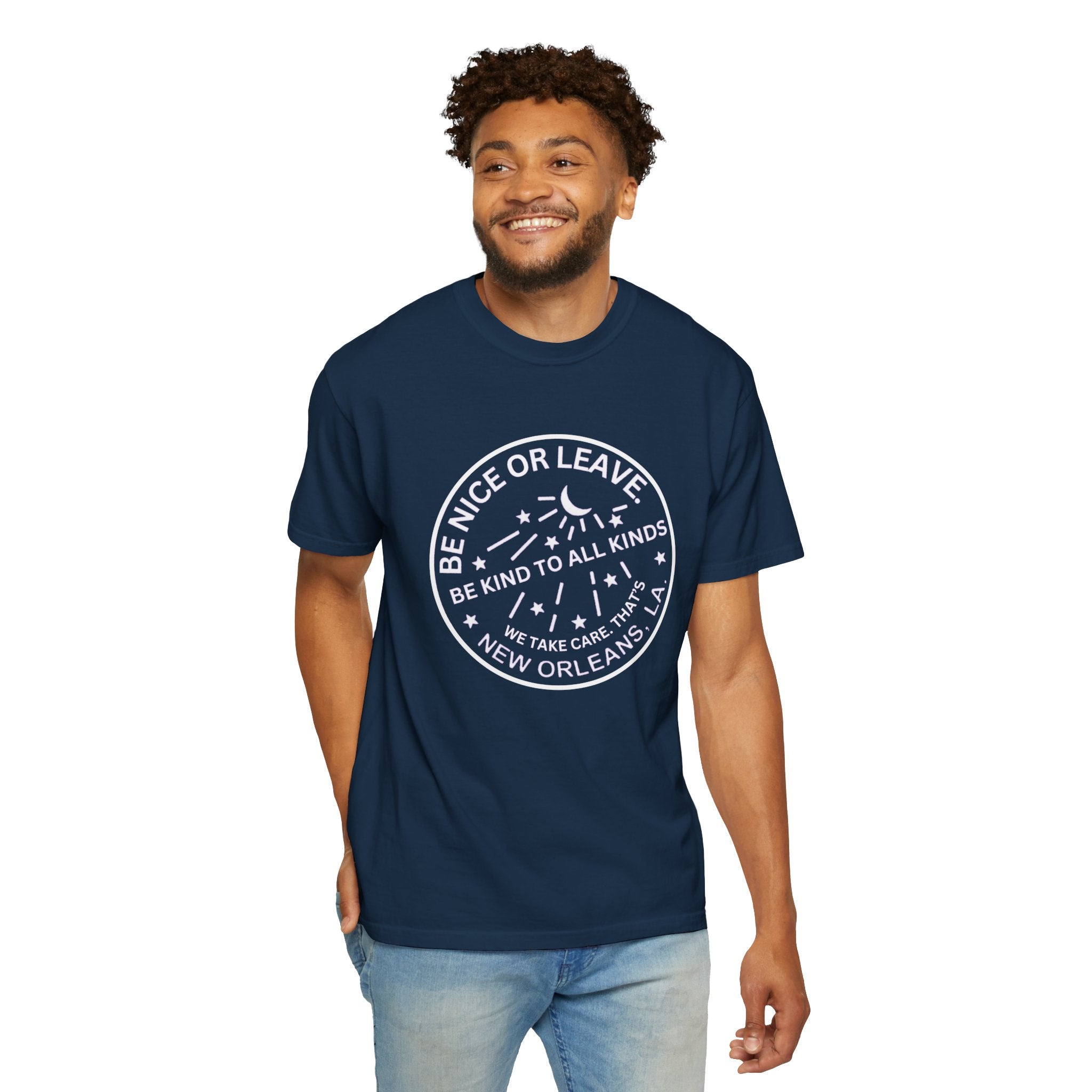 Be Kind to All Kinds New Orleans Vintage Graphic T-Shirt