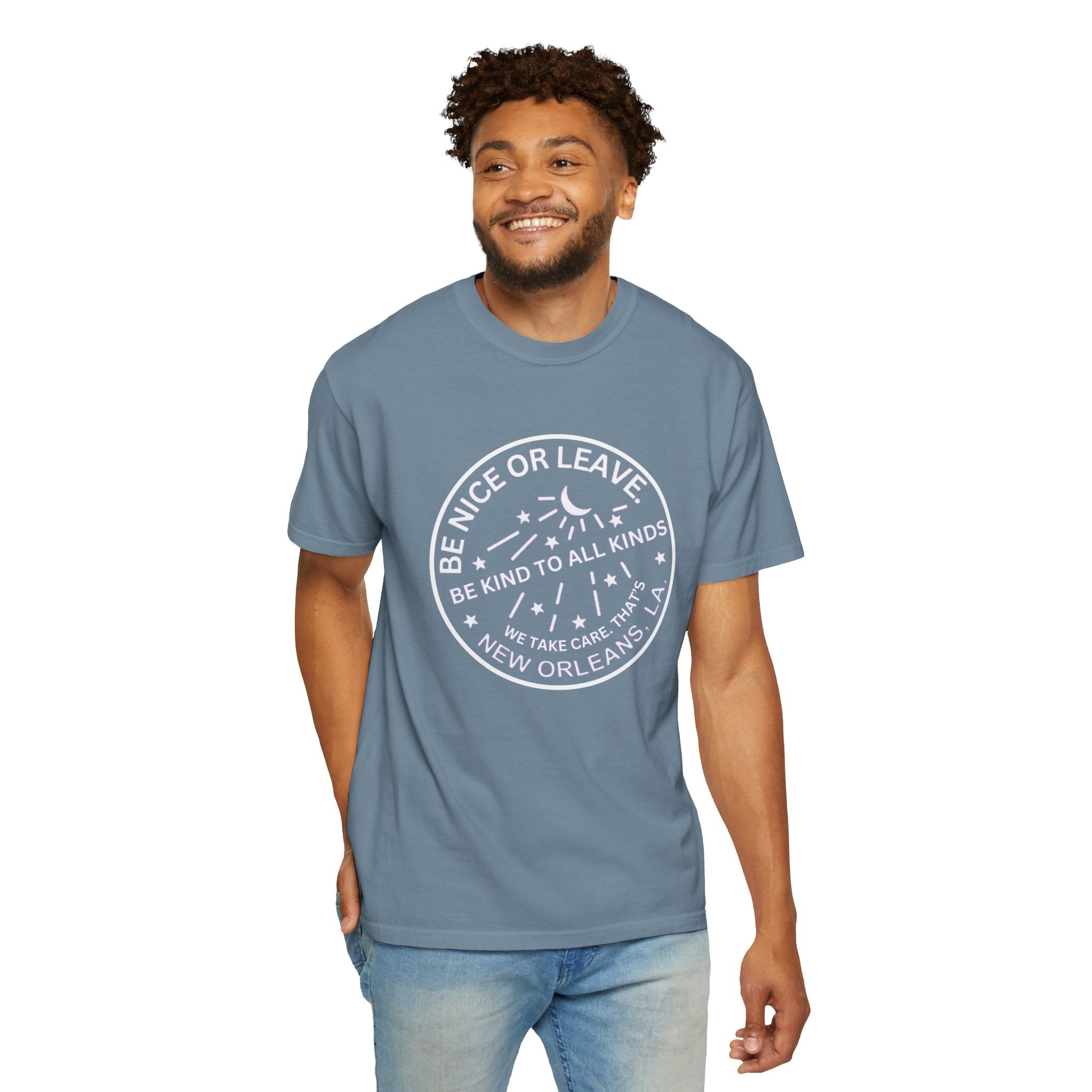Be Kind to All Kinds New Orleans Vintage Graphic T-Shirt