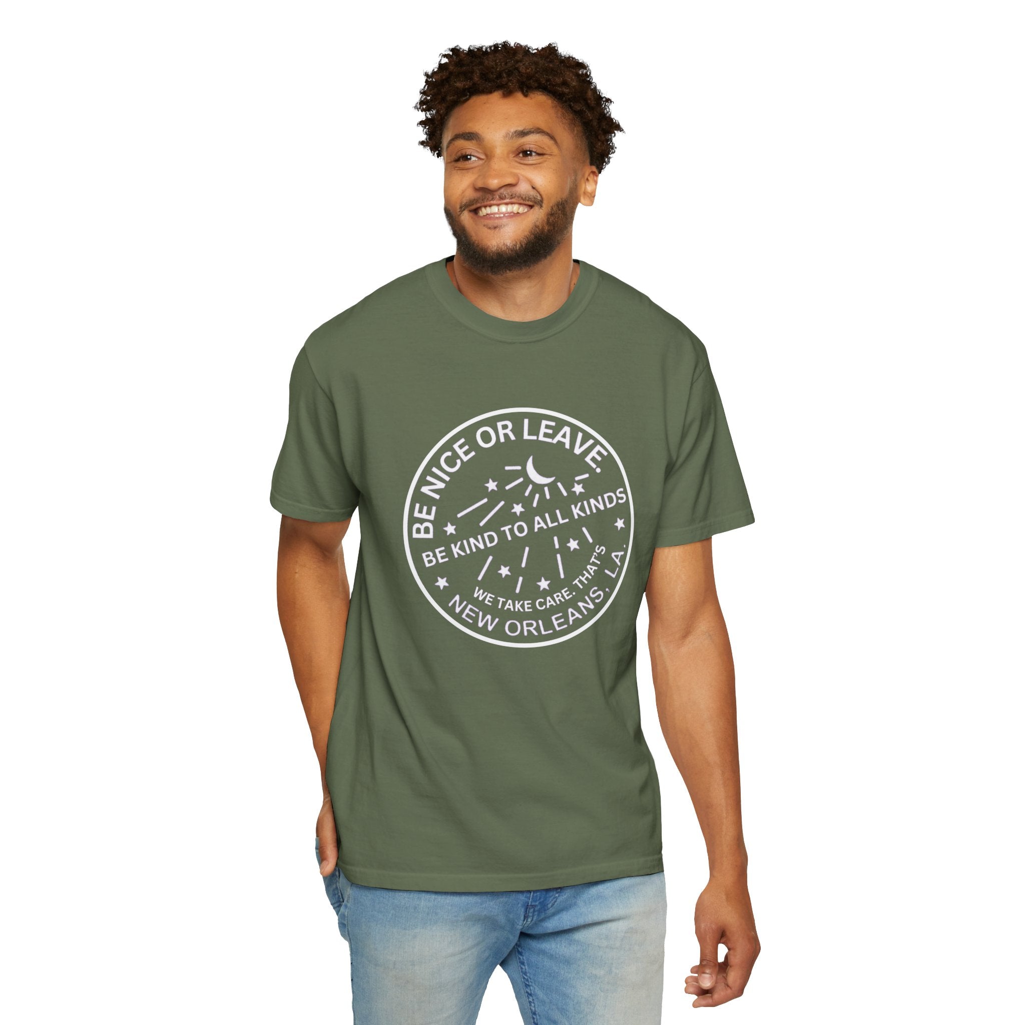 Be Kind to All Kinds New Orleans Vintage Graphic T-Shirt