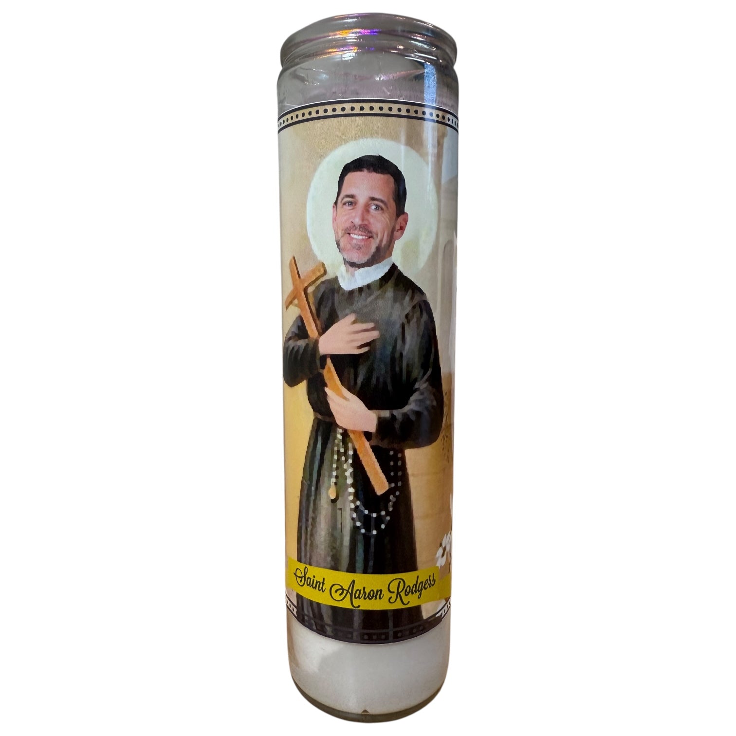 Aaron Rodgers V2 (Steelers) Devotional Prayer Saint Candle