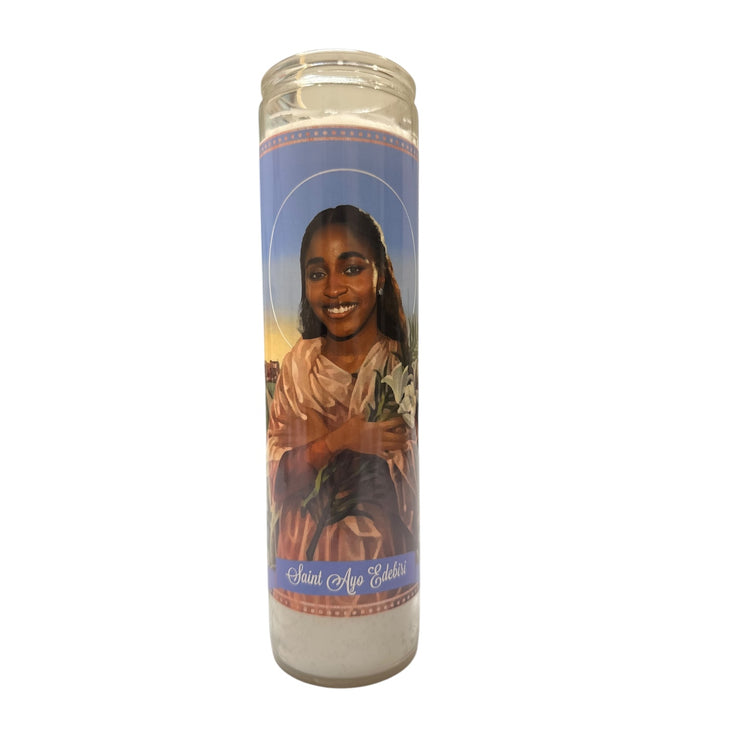 Ayo Edebiri Devotional Prayer Saint Candle