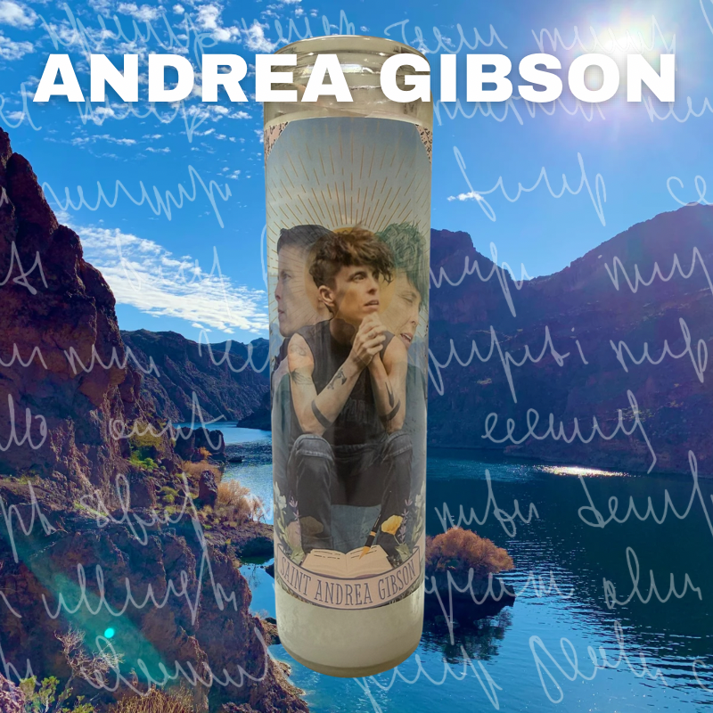 The Luminary Andrea Gibson Altar Prayer Candle