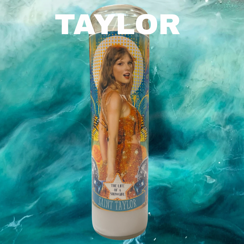 The Luminary Taylor Swift Showgirl Altar Prayer Candle