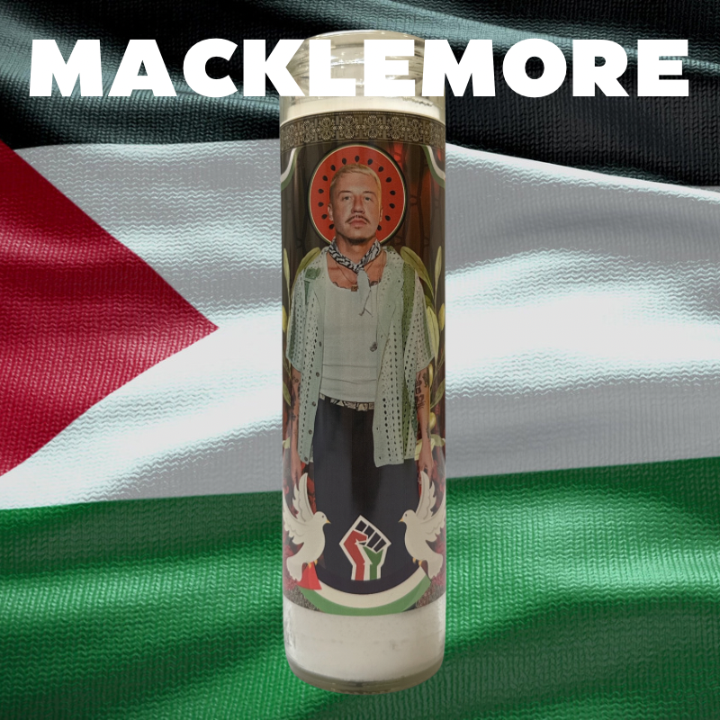 Luminary Macklemore Prayer Candle
