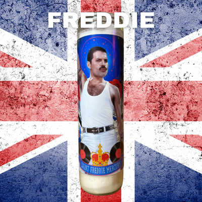 The Luminary Freddie Mercury Altar Prayer Candle