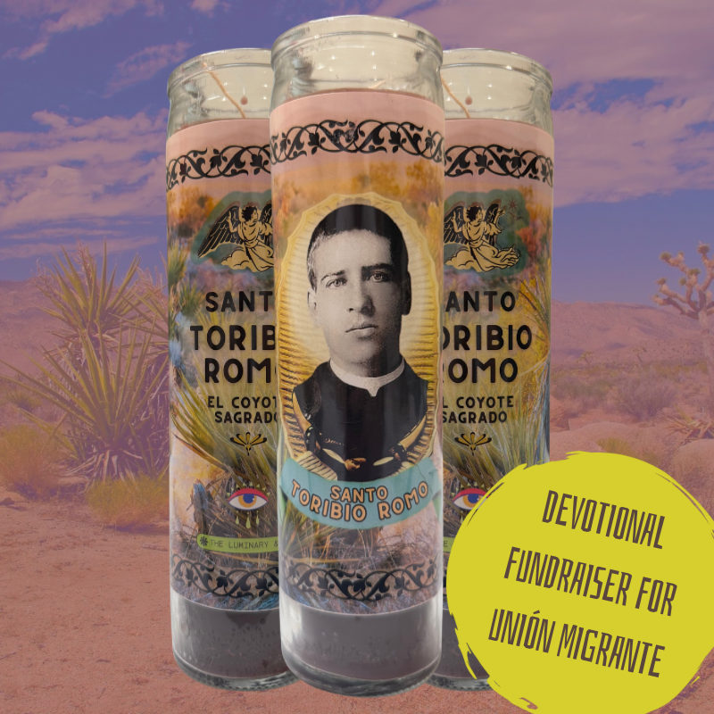 Santo Toribio Romo Fundraiser Prayer Candle for Union Migrante