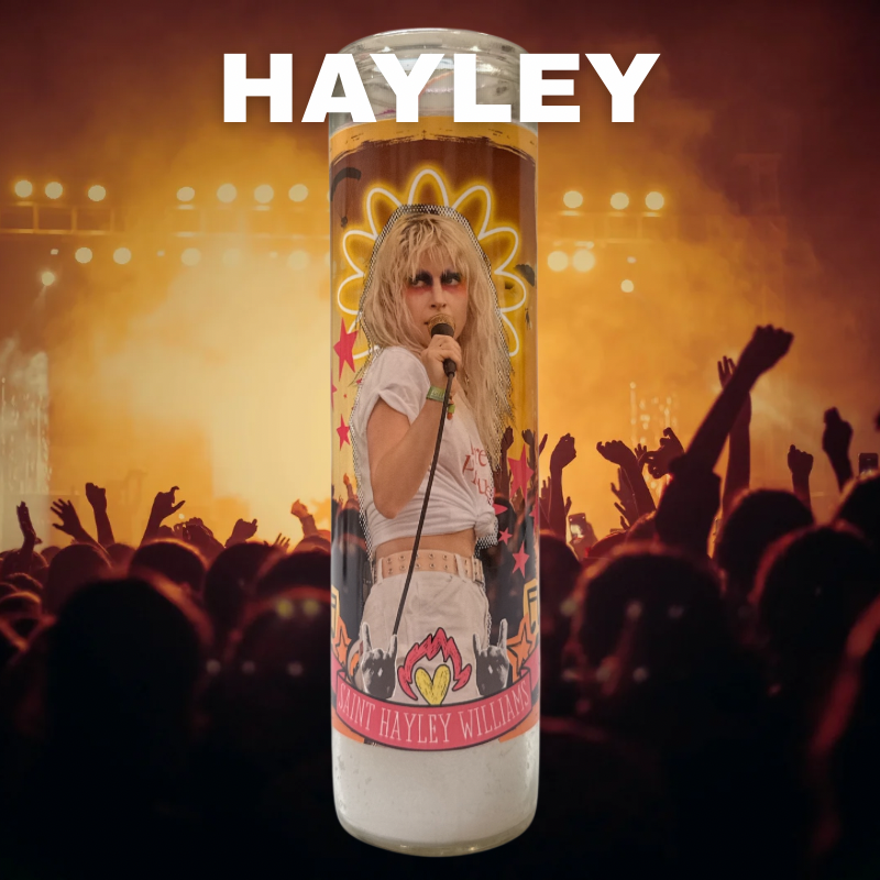 The Luminary Hayley Williams Altar Prayer Candle