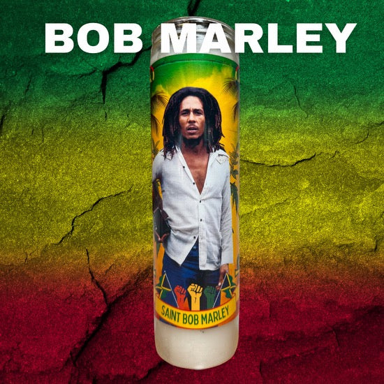 The Luminary Bob Marley Altar Prayer Candle