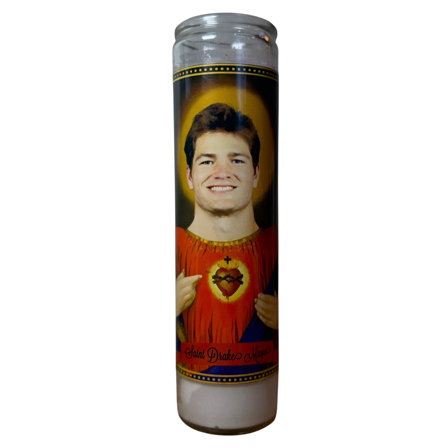 Drake Maye Devotional Prayer Saint Candle
