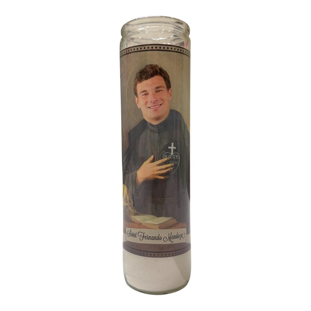 Fernando Mendoza Devotional Prayer Saint Candle