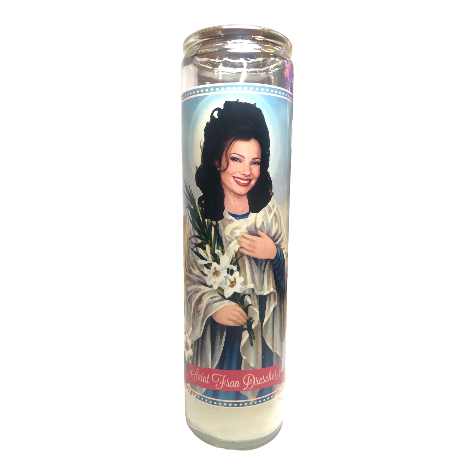 Fran Drescher Devotional Prayer Saint Candle