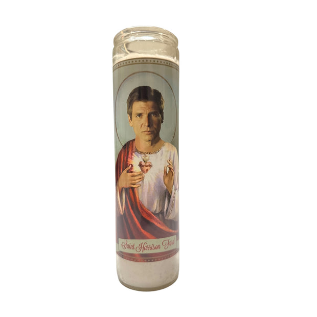 Harrison Ford Devotional Prayer Saint Candle