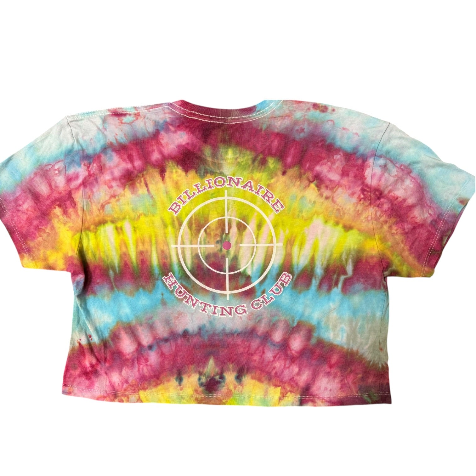 Billionaire Hunting Club Hand-Dyed Crop Top