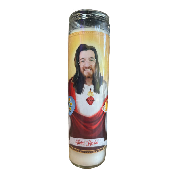 Landon Talks Devotional Prayer Saint Candle