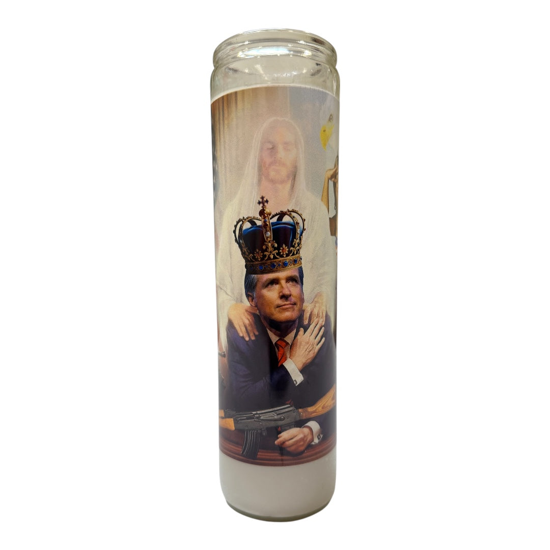 Guns Gavin Gesus Prayer Altar Candle