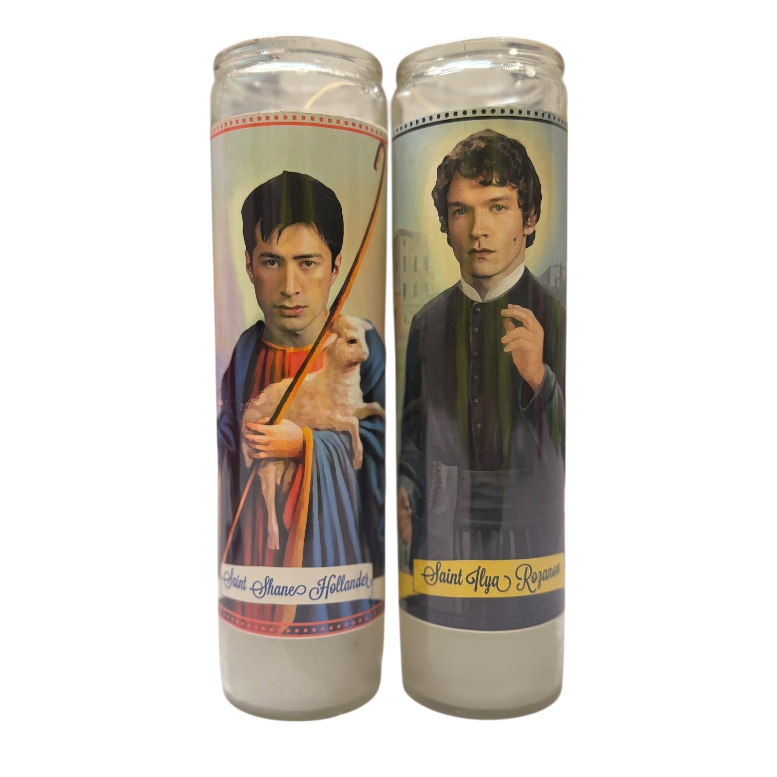 Heated Rivalry Saint Prayer Devotional Candles Set