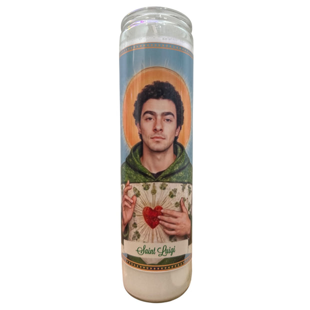 Saint Luigi Mangione Altar Prayer Candle