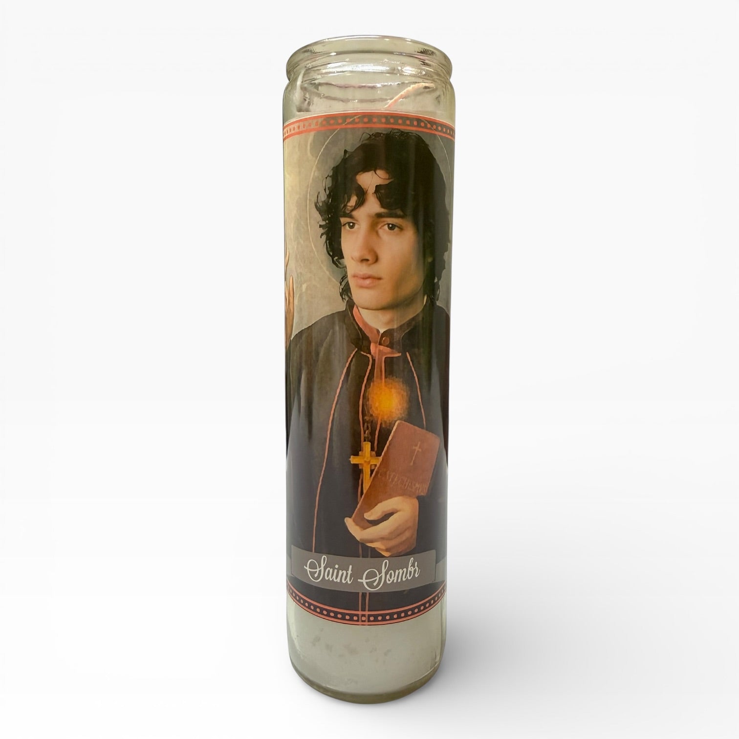 Sombr Devotional Prayer Saint Candle