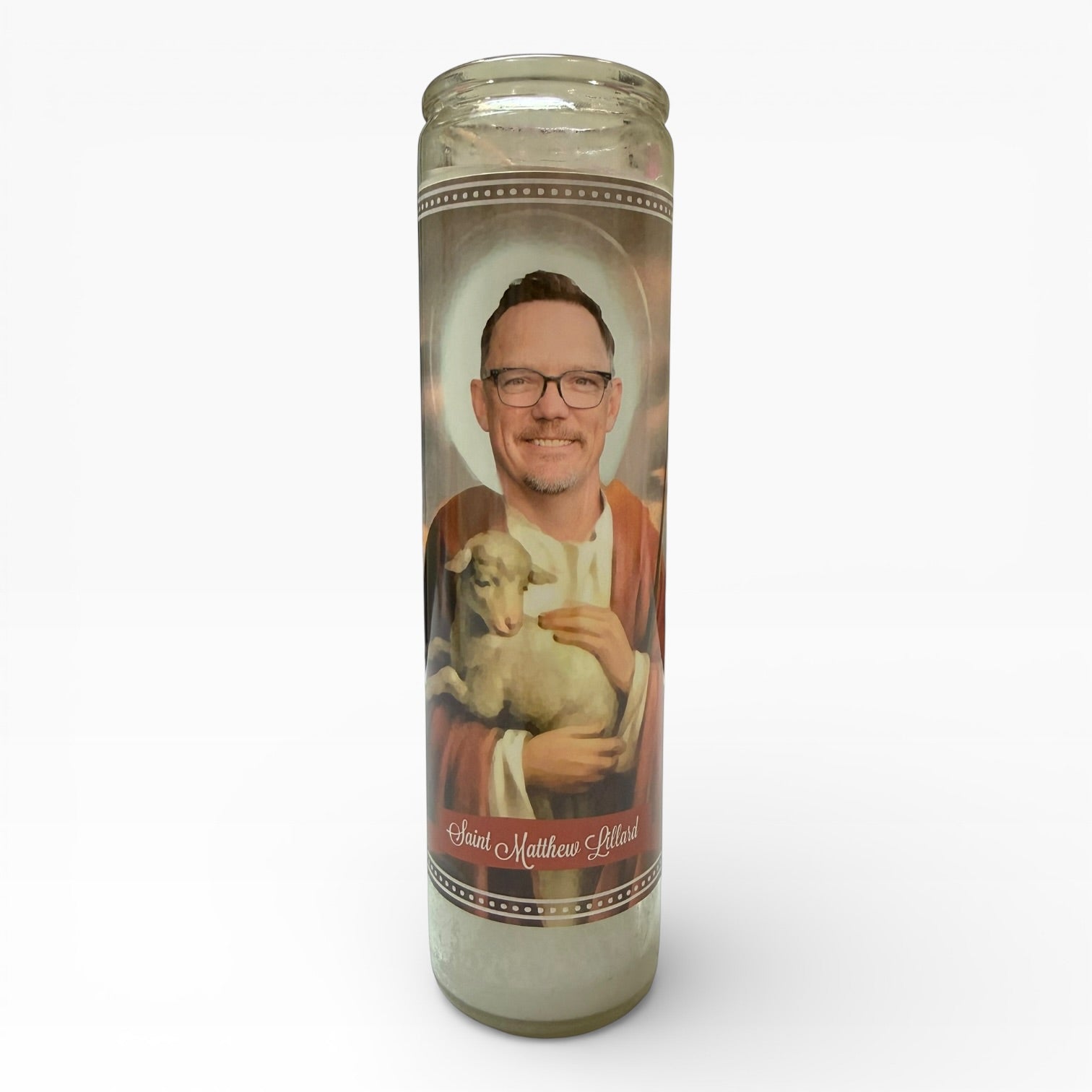 Matthew Lillard Devotional Prayer Saint Candle