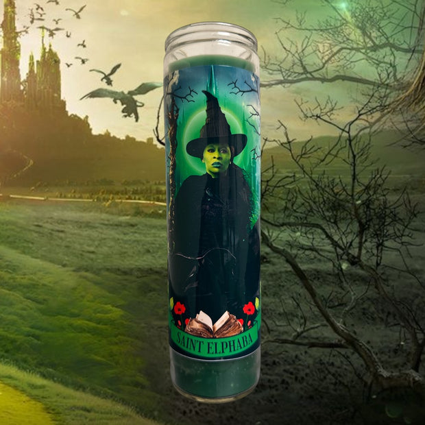 The Luminary Elphaba Wicked Altar Prayer Candle