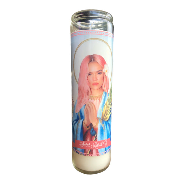Karol G Devotional Prayer Saint Candle