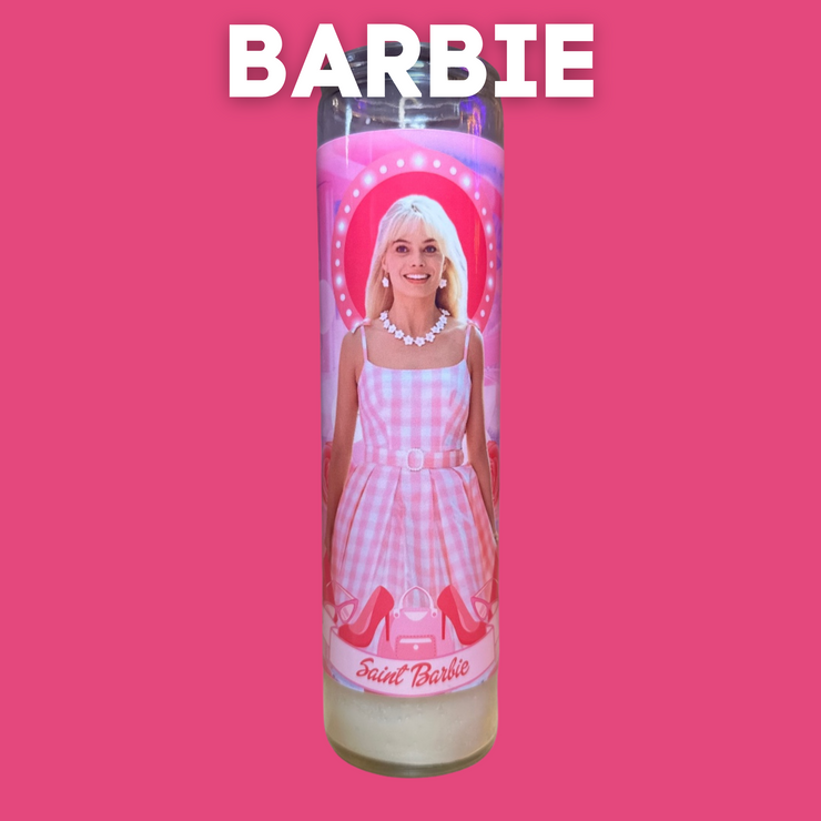 The Luminary Barbie Altar Candle