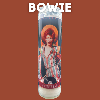 The Luminary David Bowie Altar Prayer Candle