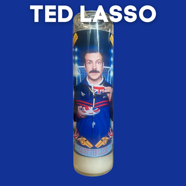 The Luminary Ted Lasso Altar Prayer Candle