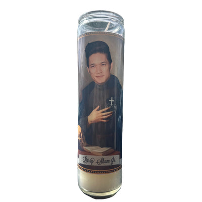 Harry Shum Jr. Devotional Prayer Saint Candle