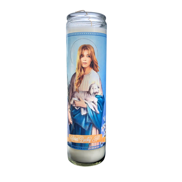Becky Hill Devotional Prayer Saint Candle