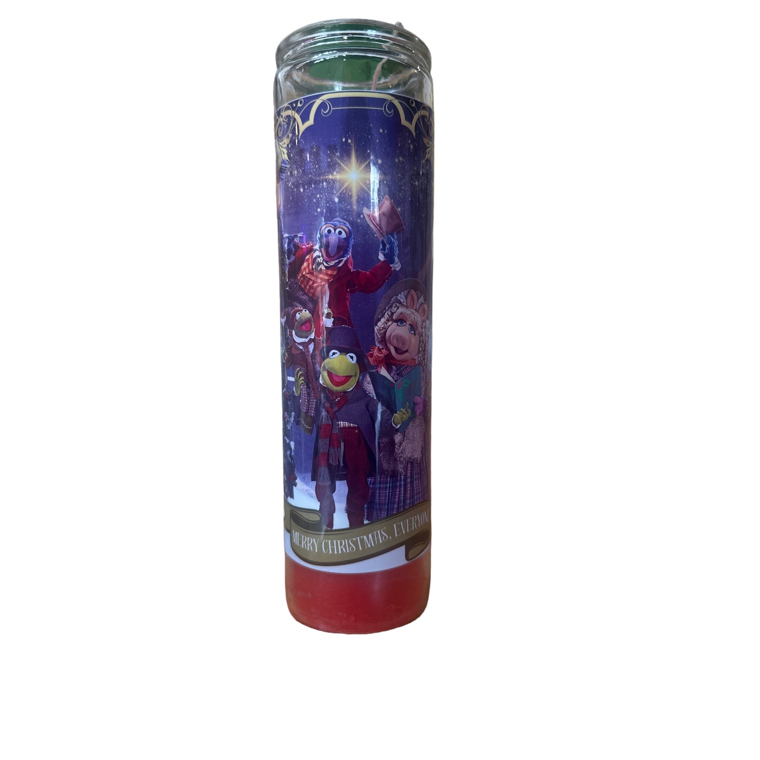 Muppet Christmas Carole Christmas Devotional Prayer Saint Candle