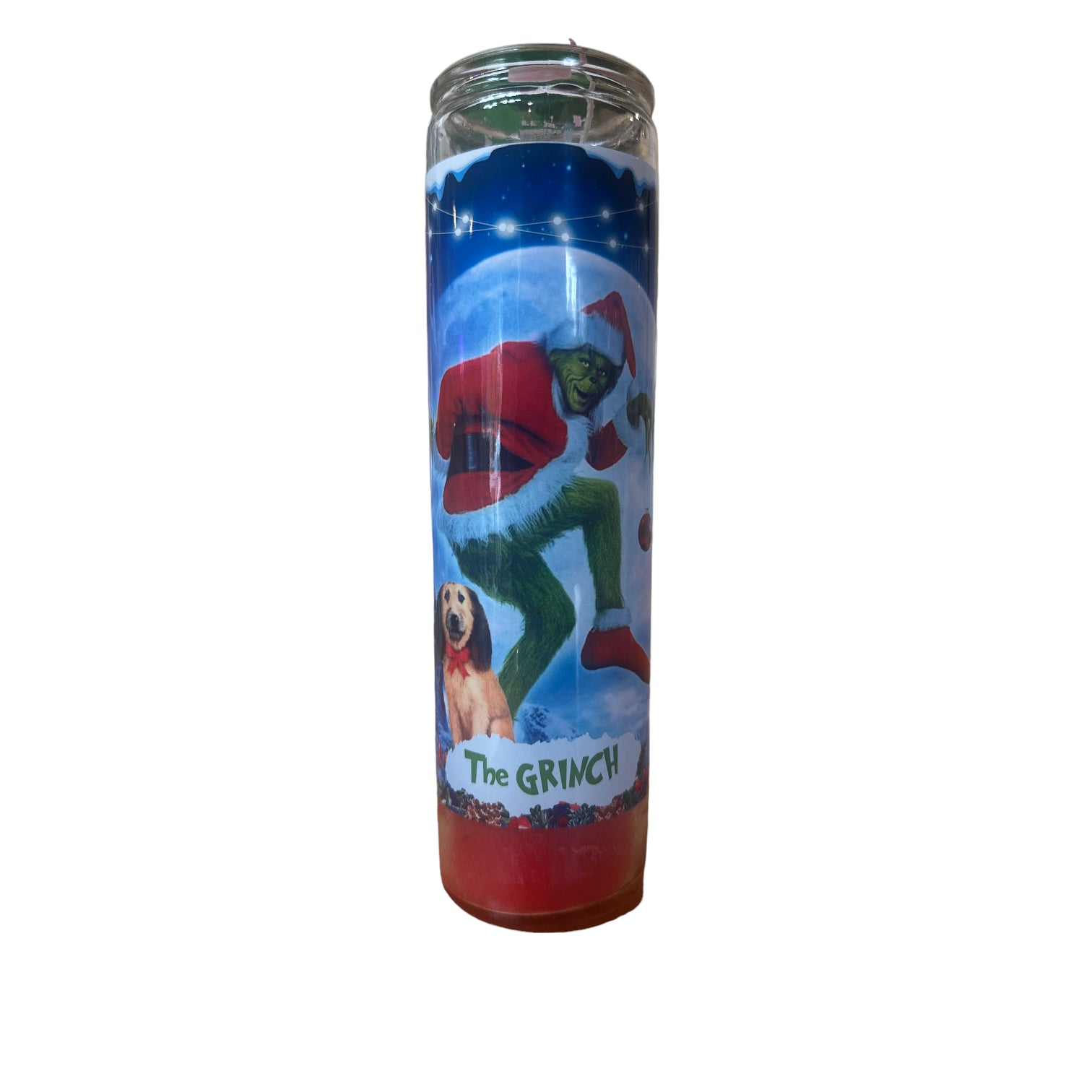 The Grinch Christmas Devotional Prayer Saint Candle