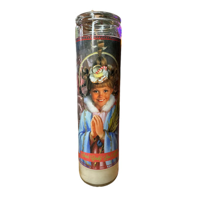 Cindy Lou Who Devotional Prayer Saint Candle