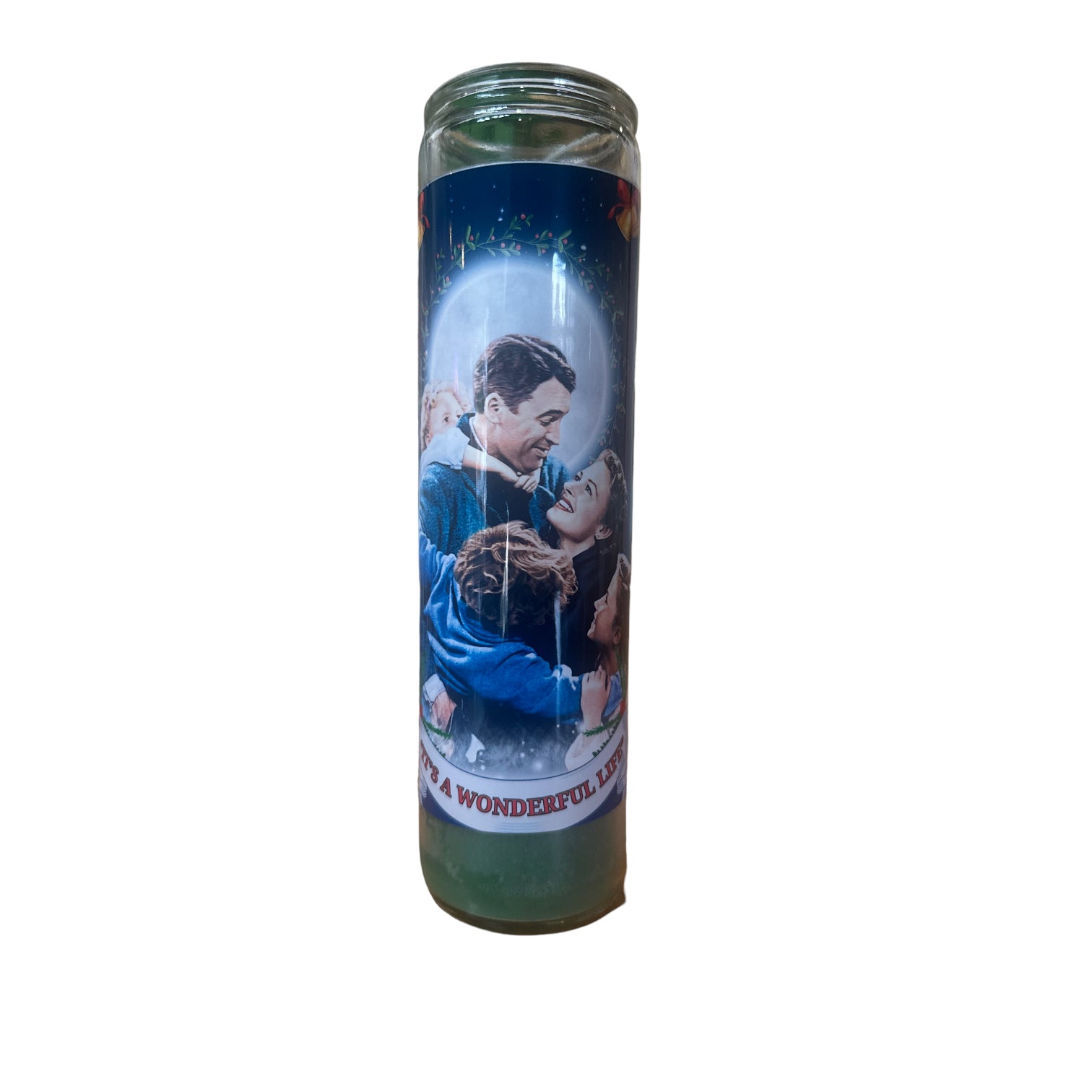 It's a Wonderful Life Christmas Devotional Prayer Saint Candle