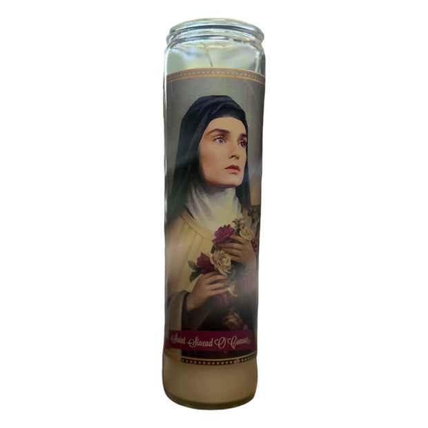 Sinead O'Connor Devotional Prayer Saint Candle