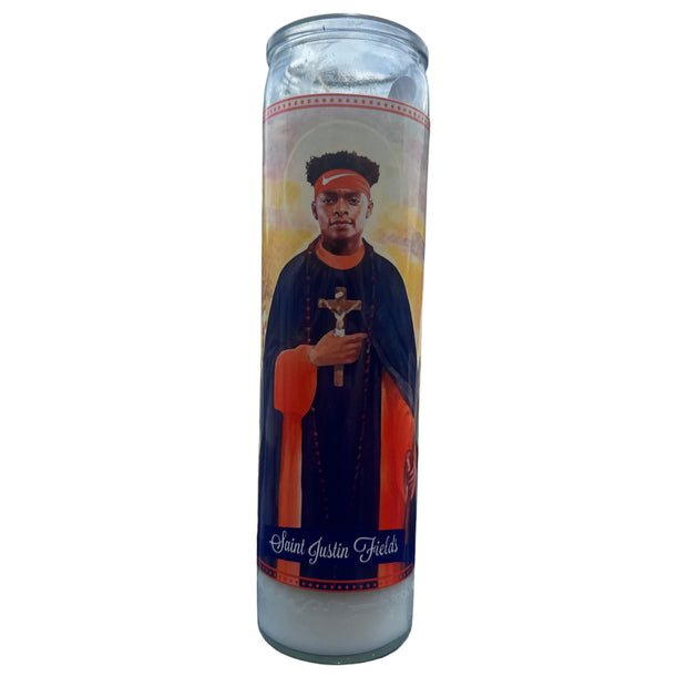 Justin Fields Devotional Prayer Saint Candle