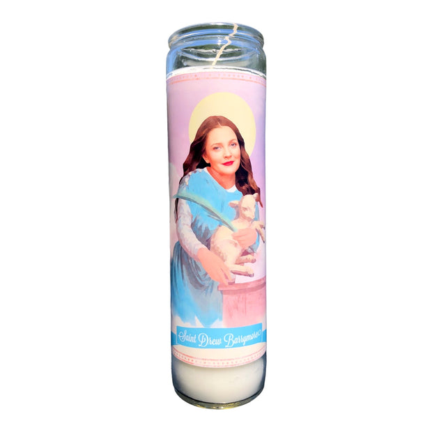 Drew Barrymore Devotional Prayer Saint Candle