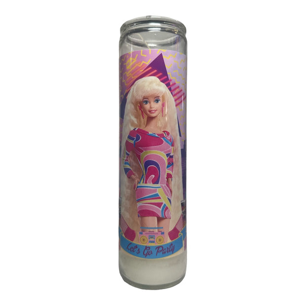 The Luminary Lets Go Party Barbie Altar Candle