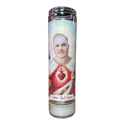 Zach Bryan Devotional Prayer Saint Candle