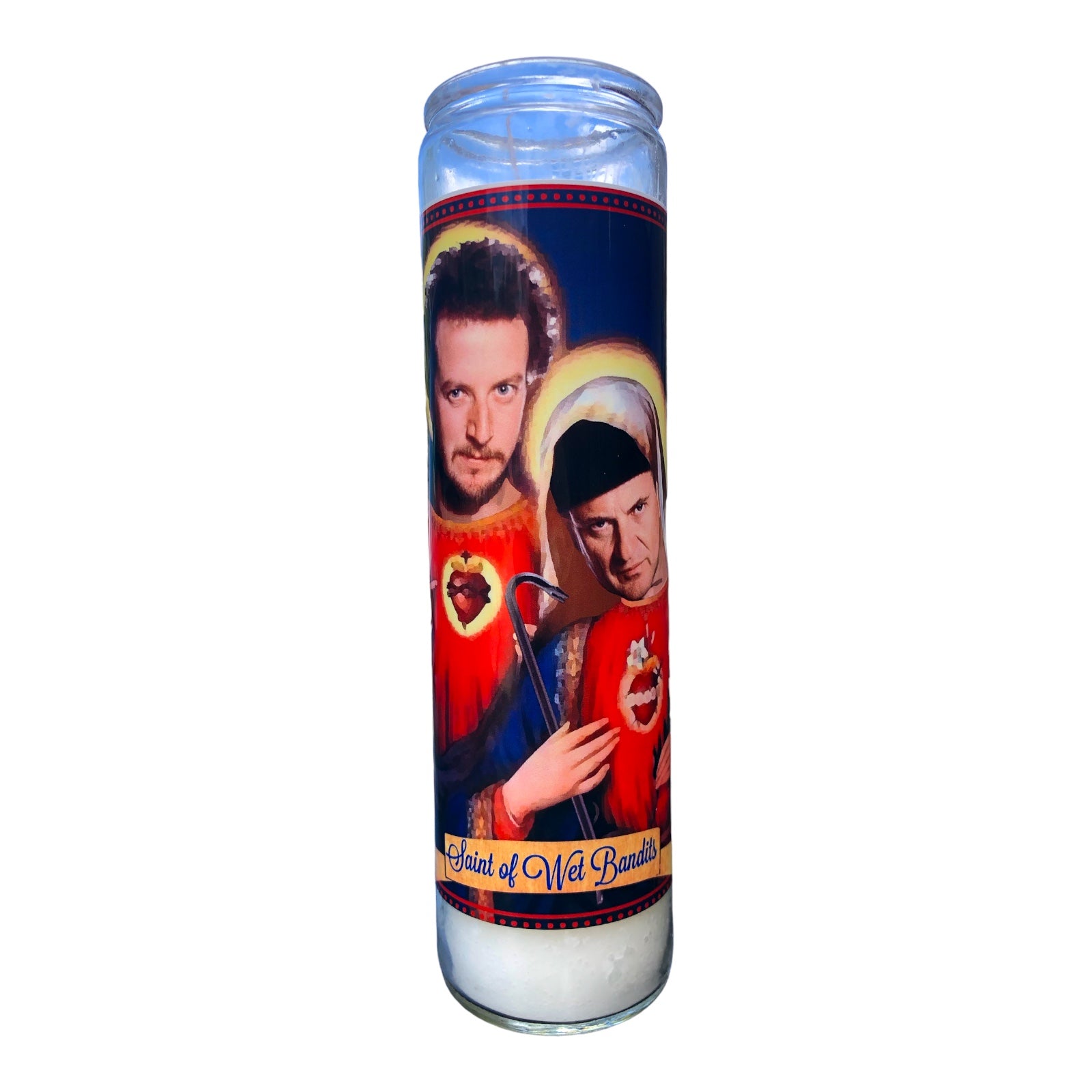 The Wet Bandits Home Alone Devotional Prayer Saint Candle