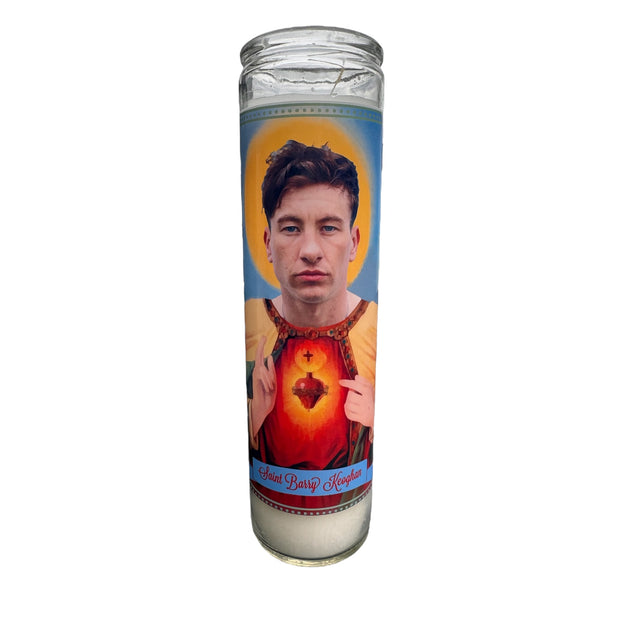 Barry Keoghan Devotional Prayer Saint Candle
