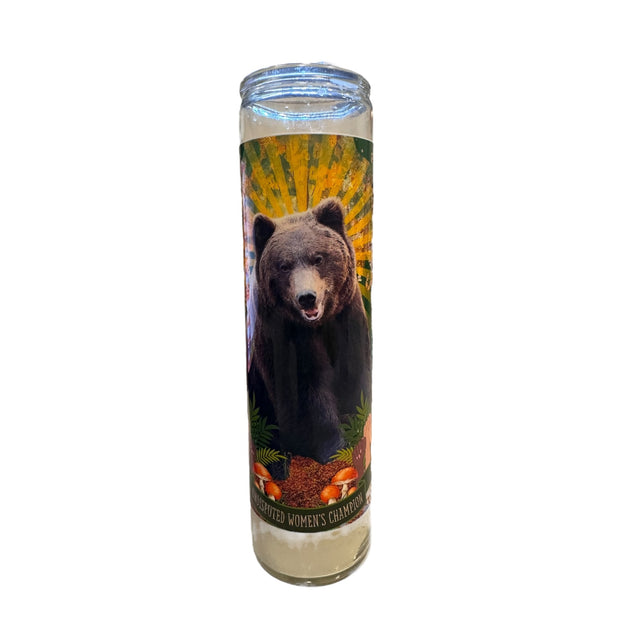 Saint Bear aka Women's Champion Devotional Prayer Candle