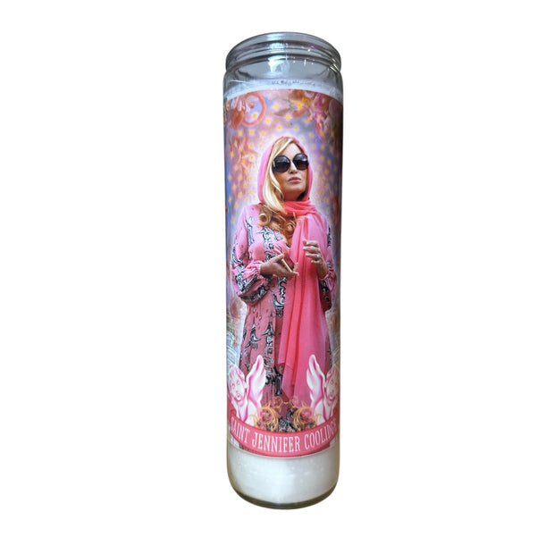 The Luminary Jennifer Coolidge Altar Prayer Candle