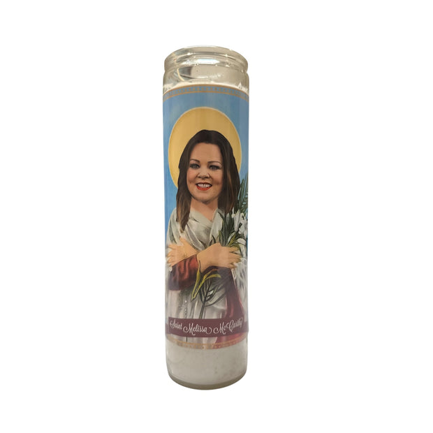 Melissa McCarthy Devotional Prayer Saint Candle