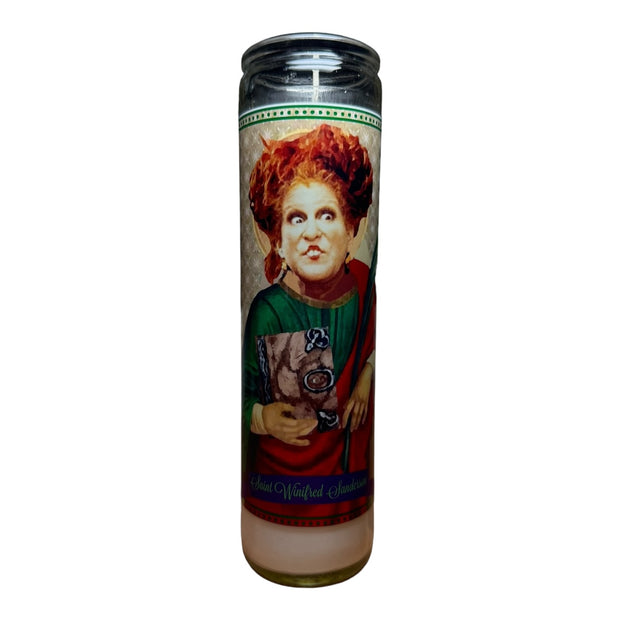 Sanderson Sisters Hocus Pocus Devotional Prayer Saint Candle Set