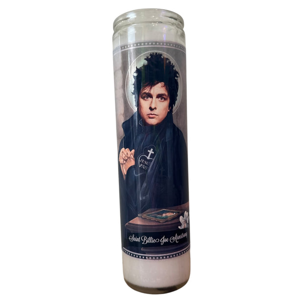 Billie Joe Armstrong Devotional Prayer Saint Candle