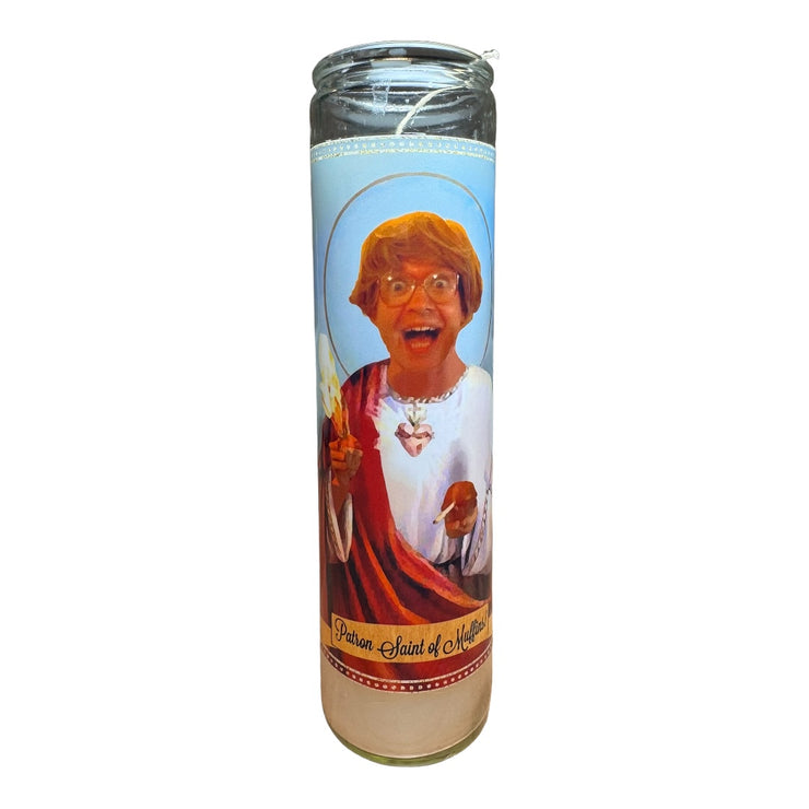 Cunningham Muffins Devotional Prayer Saint Candle